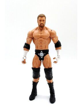 Mattel Triple H Wrestling Action Figure WWF WWE Evolution Basic Series 2011